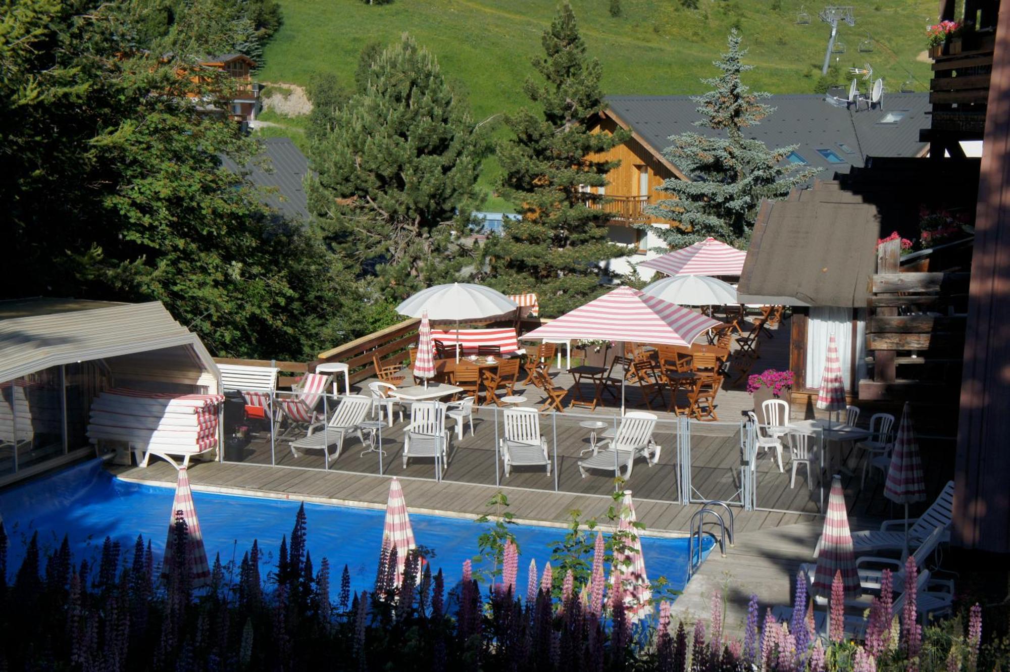 Hotel Adret Les Deux Alpes Esterno foto