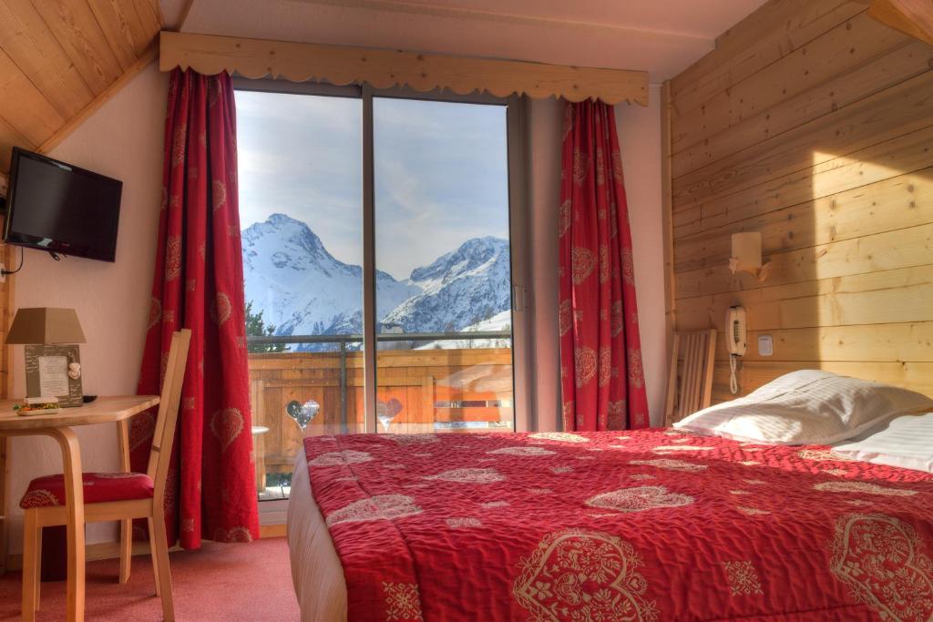Hotel Adret Les Deux Alpes Esterno foto