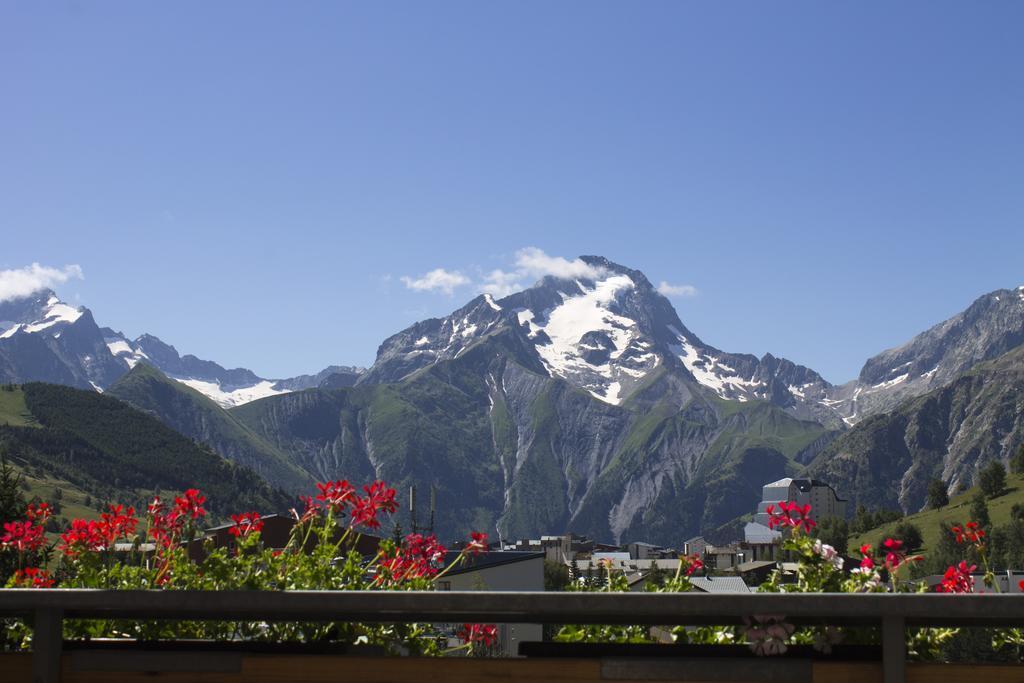 Hotel Adret Les Deux Alpes Esterno foto